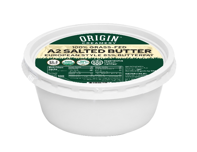 A2 SALTED BUTTER — TUB